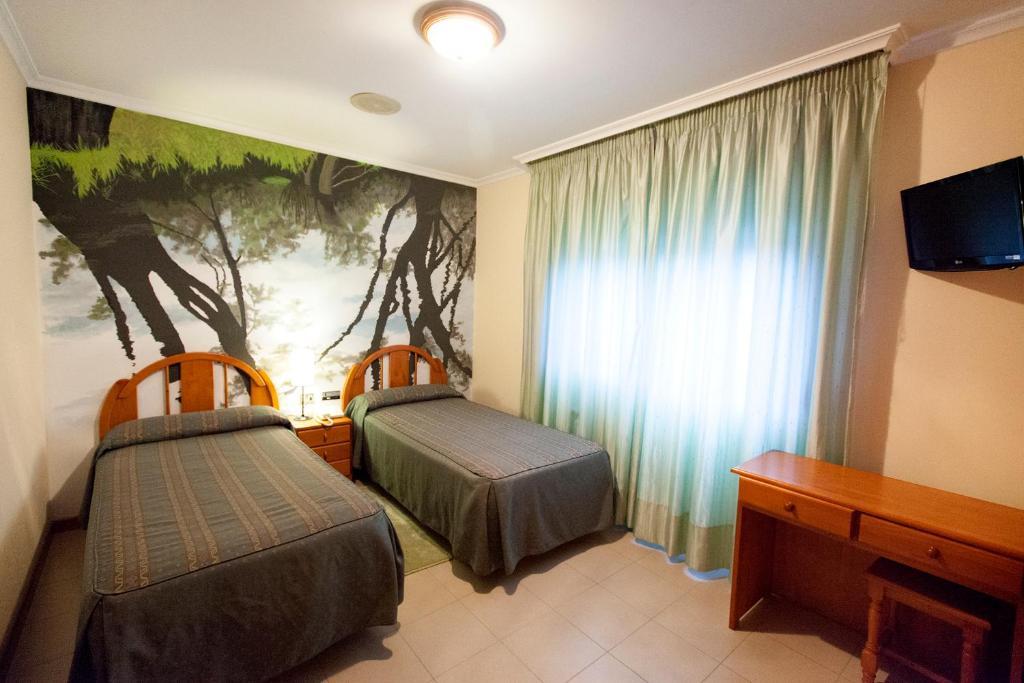 Hostal Restaurante Terra Cha Vilalba Ngoại thất bức ảnh