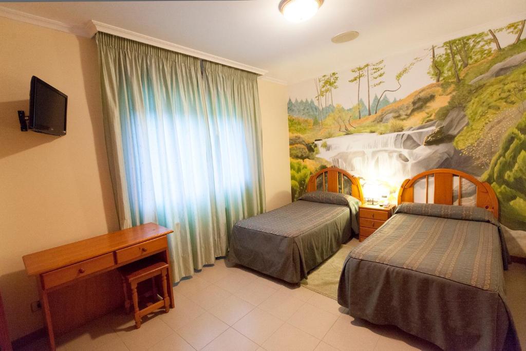 Hostal Restaurante Terra Cha Vilalba Ngoại thất bức ảnh